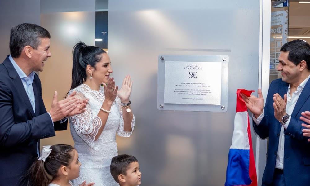 Inauguración de la UTI del Sanatorio San Carlos