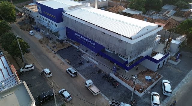 Inicio de obra del Sanatorio San Carlos